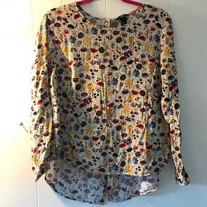 H&M Floral Boho Top
